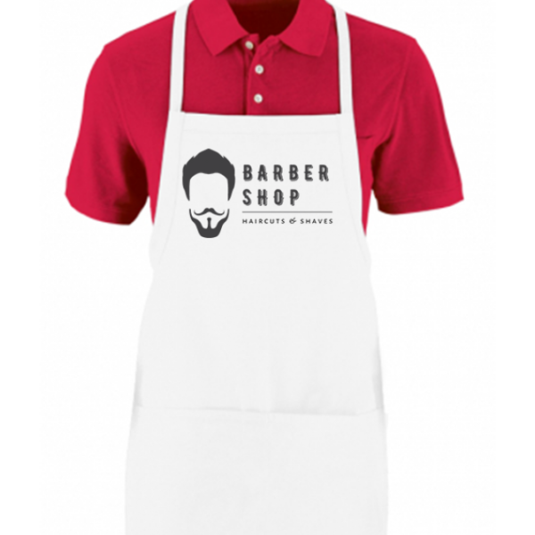PERSONALIZED UNISEX SPA APRONS WITH POUCH