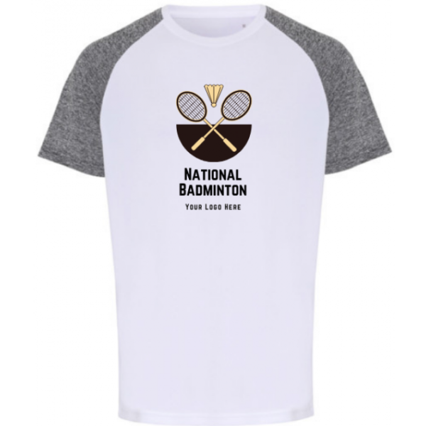CUSTOMIZED UNISEX DUAL TONE SPORTS T-SHIRT