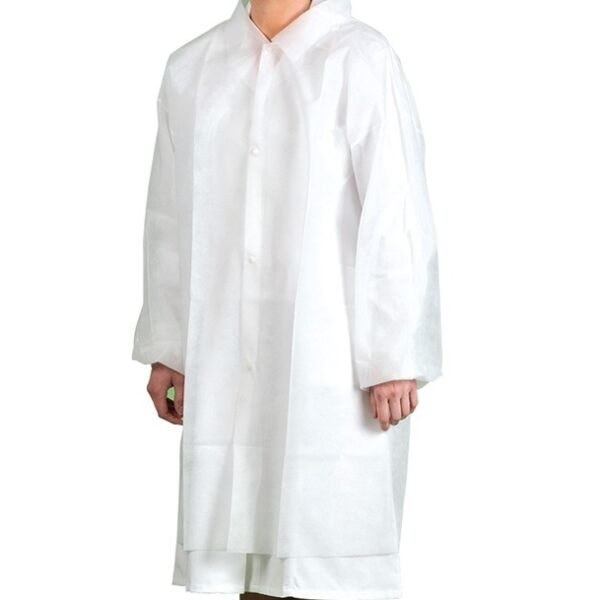Disposable Visitors Coat PP White PW103