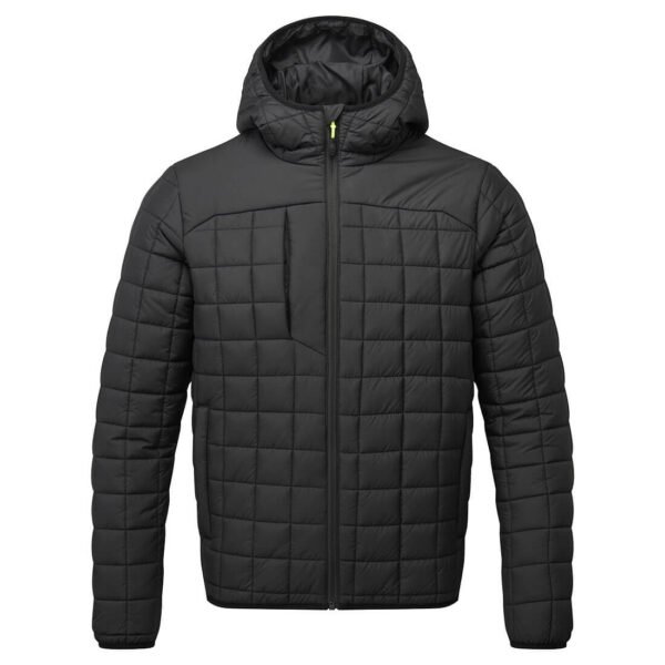 Square Baffle Jacket Black PW17