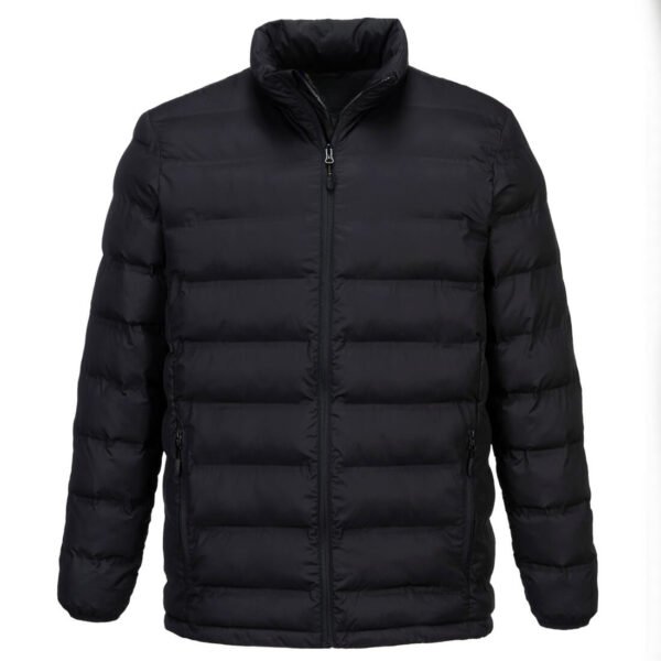 Ultrasonic Heated Tunnel Jacket Black PW68