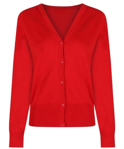 Girls' Fit V-Neck Easy Clean School SU75