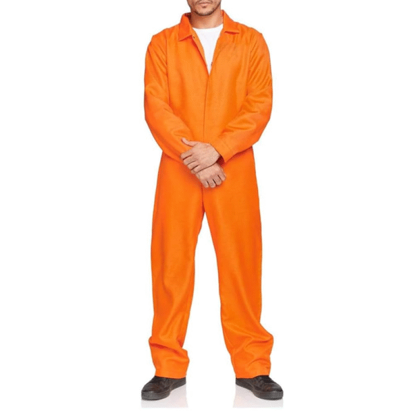 Jail convict jumpsuit